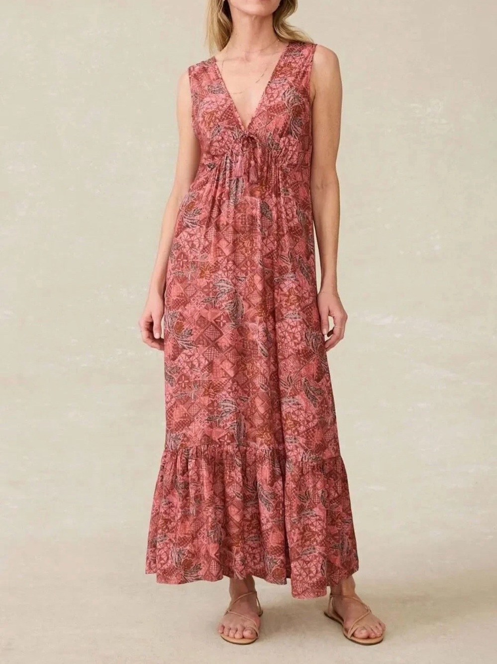 NWT✨ Faherty Eden Island Breeze Floral Maxi Dress Large